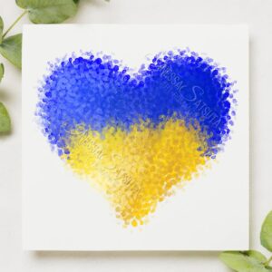 Цифрова картина серце